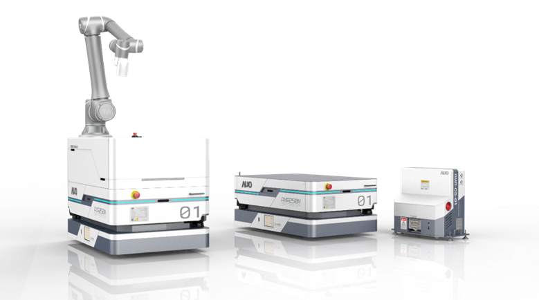 德扑之星數位開發的自主式移動機器人（AMR250M），搭配全向輪並結合AI演算法、2D LiDAR、3D攝影機等技術，協助客戶實現產線全自動化